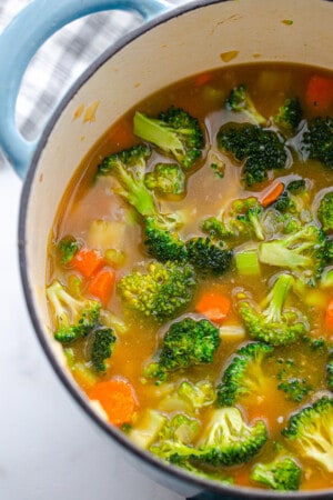 Vegan Broccoli Cheddar Soup - Life Made Sweeter | Whole30