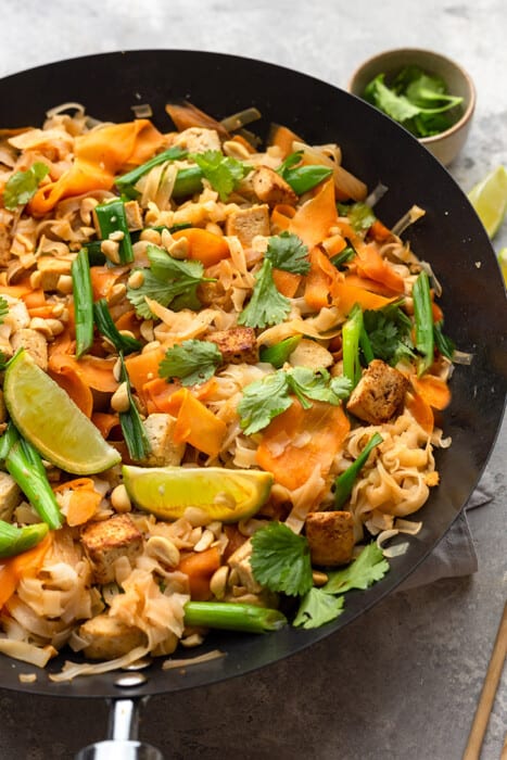 Vegan Pad Thai - Life Made Sweeter