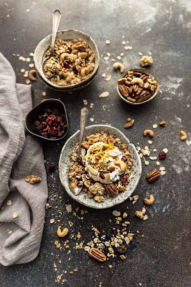 Coconut Cardamom Granola Recipe Photo Picture