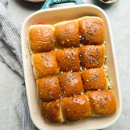 Buffalo Chicken Sliders | Easy Baked Chicken Sliders Recipe