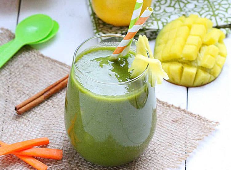 Green Goddess Detox Smoothie | Healthy Smoothie Recipe