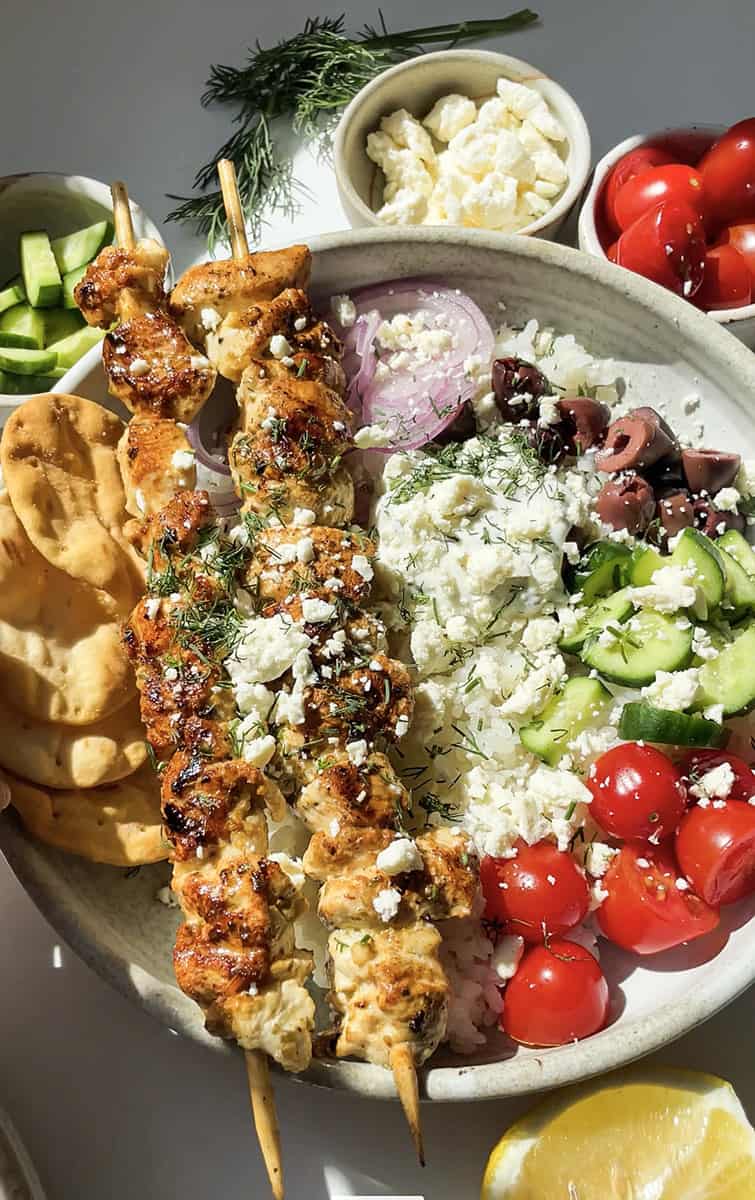 Skewered Delights (Chicken Souvalki Skewers)