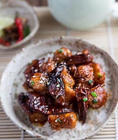 Healthier General Tso's Chicken makes the perfect weeknight meal. Best of all, it's so easy to make and way better than takeout!