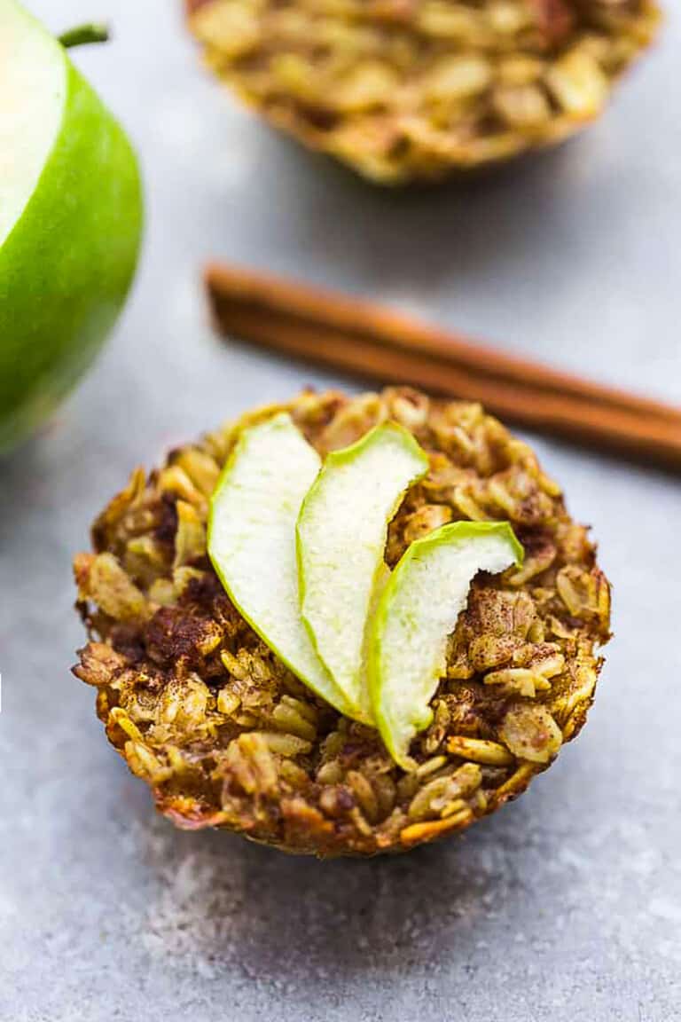 Apple Baked Oatmeal Cups Life Made Sweeter