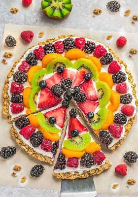 Healthy Fruit Pizza