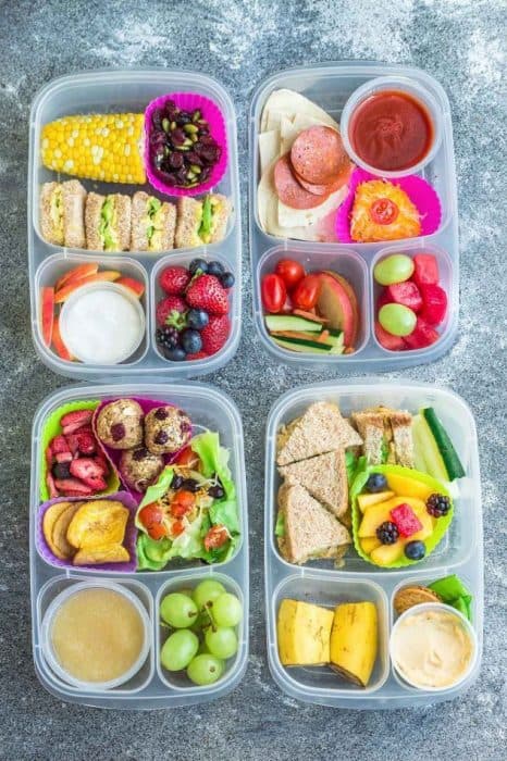 50+ School Lunch Ideas | Healthy & Easy School Lunches | Kid-Friendly