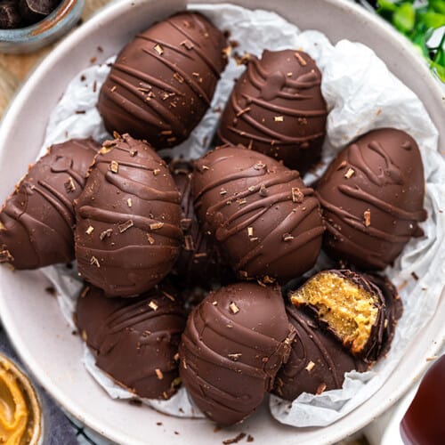 Healthy Peanut Butter Eggs Healthy Homemade Reese's Candy Vegan