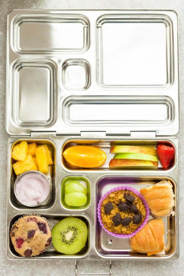 School Lunch Ideas with Planetbox - Pineapple and Coconut