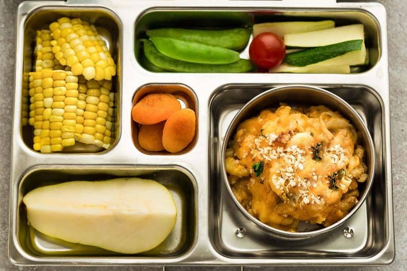 School Lunch Ideas with Planetbox - Pineapple and Coconut