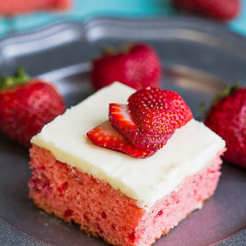 Healthy Strawberry Cake - Gluten Free | Keto | Life Made Sweeter