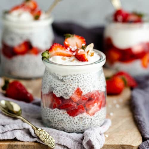 Strawberry Chia Pudding - Life Made Sweeter