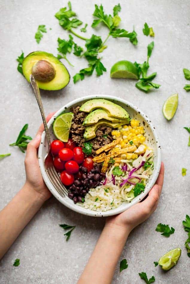 Meal Prep Turkey Taco Bowls {Low Carb, Paleo, GF, Low Cal} - Skinny  Fitalicious®