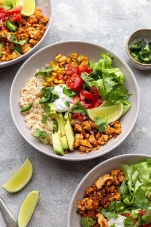 Veggie Taco Bowls - Life Made Sweeter