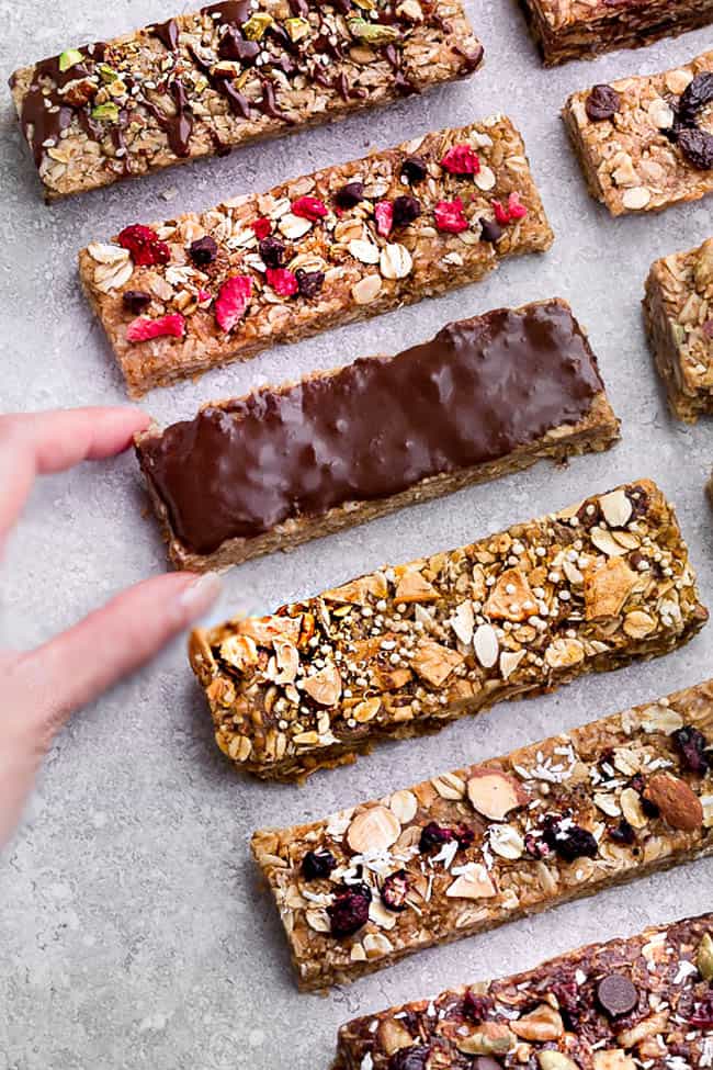 12 Healthy Homemade Granola Bars Life Made Sweeter 47 Off