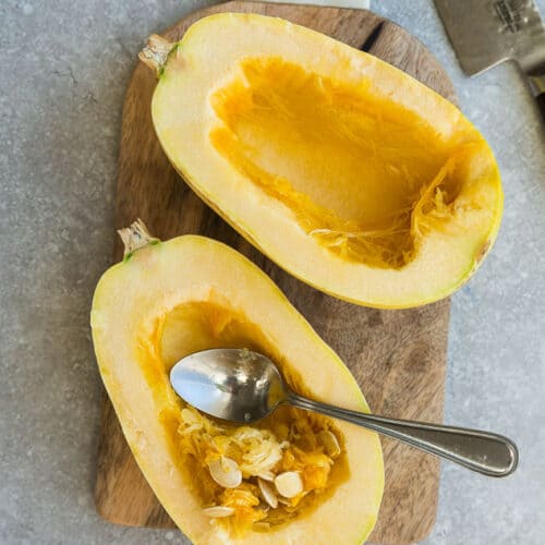 Roasted Spaghetti Squash - Easy Side Dish | Whole30 + Keto