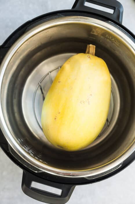 Instant Pot Spaghetti Squash - Whole OR Cut for Long Thin Strands