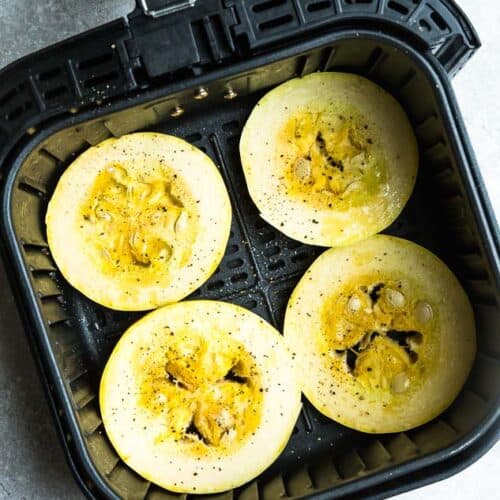 Air Fryer Spaghetti Squash Easy Low Carb Recipe