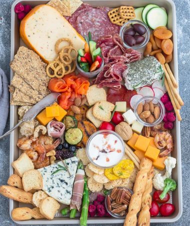 How to Make the Ultimate Charcuterie and Cheese Board - perfect party appetizer trays that you can make in less than 20 minutes. Everything you need to know to easily build an awesome charcuterie board