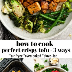 How to Cook Tofu | How to Make Tofu in the Oven, Air Fryer or Stove Top