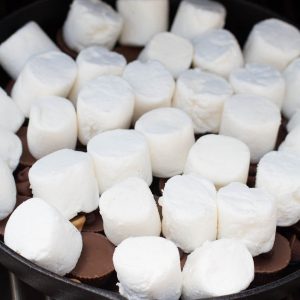 Easy Indoor S'mores Dip made 3 ways and comes together easily in 10 minutes. Perfect summer treat without the campfire.