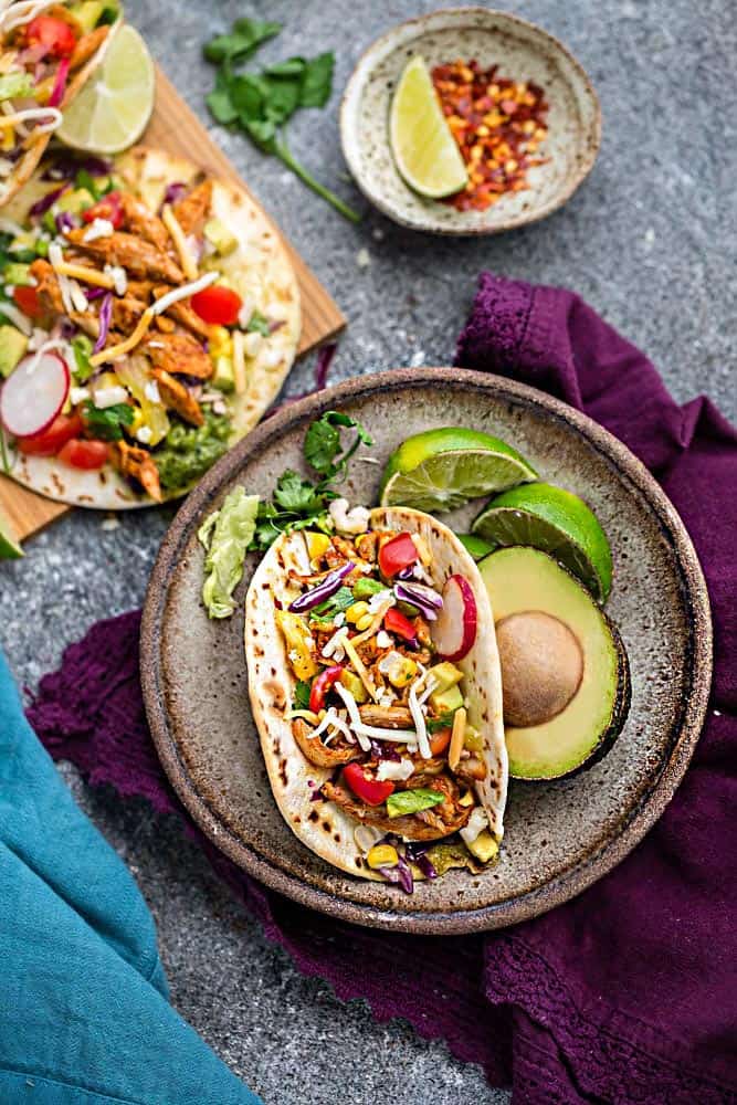 Instant Pot Chicken Tacos