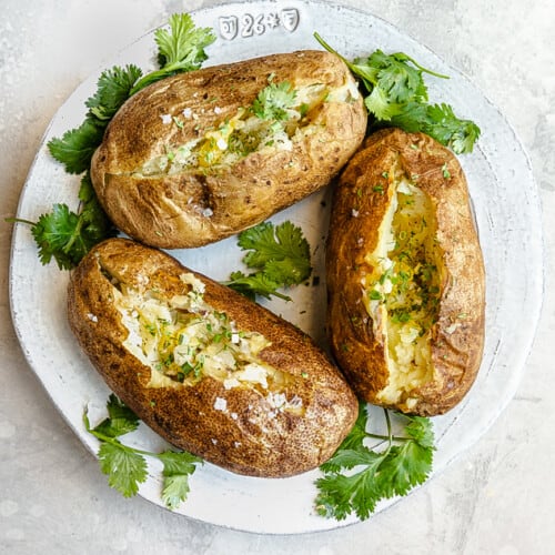 Instant Pot Baked Potatoes 