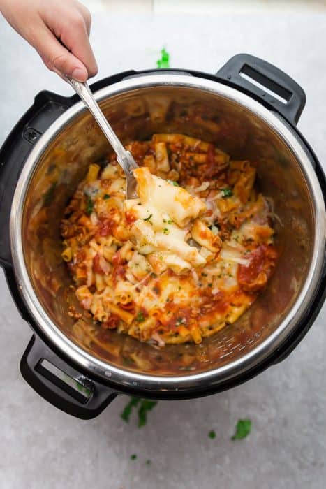 Instant Pot Baked Ziti | Life Made Sweeter