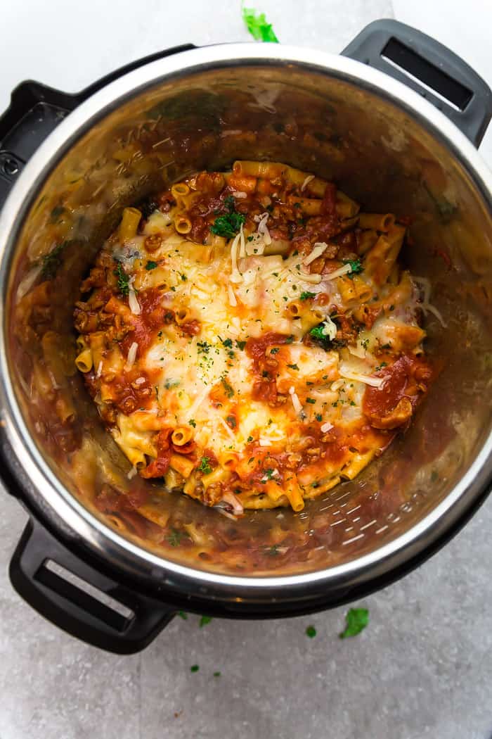 Instant Pot Baked Ziti | Life Made Sweeter
