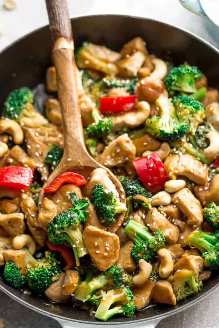 instant pot cashew chicken