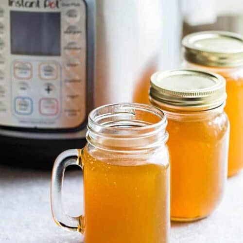 Instant Pot Chicken Stock Easy Instant Pot Chicken Stock Recipe