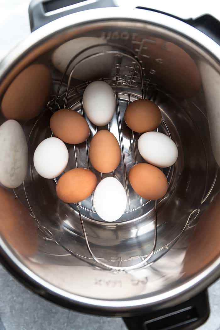 Instant Pot Hard Boiled Eggs - The Wooden Skillet