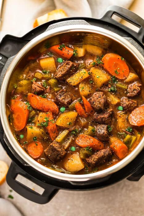 Irish Beef Stew - with Keto Options - Instant Pot Recipe - Life Made ...