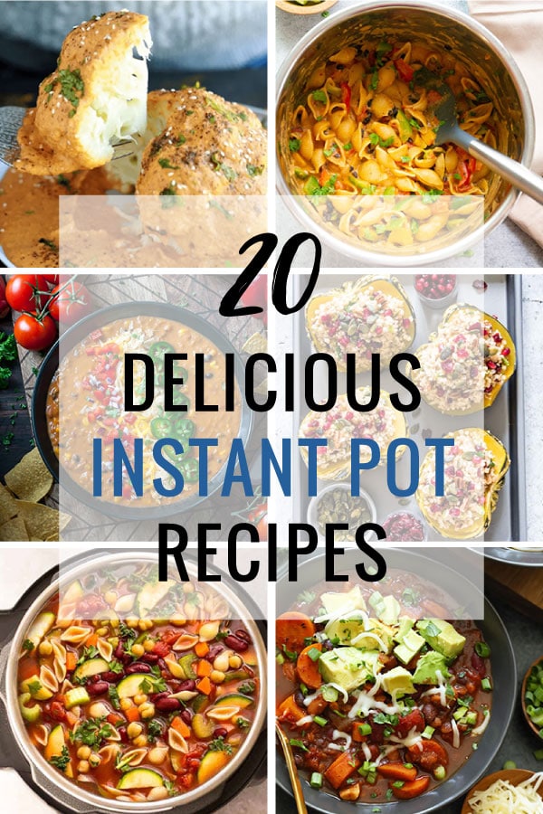 instant pot vegetarian meal prep