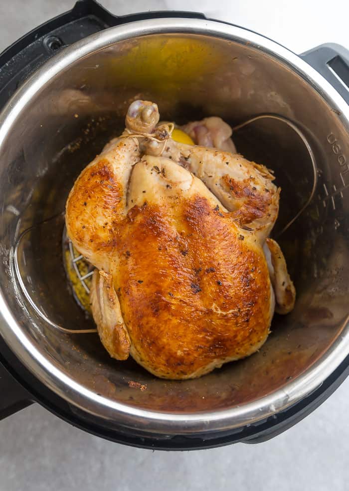 Instant Pot Whole Chicken with Rotisserie Seasoning