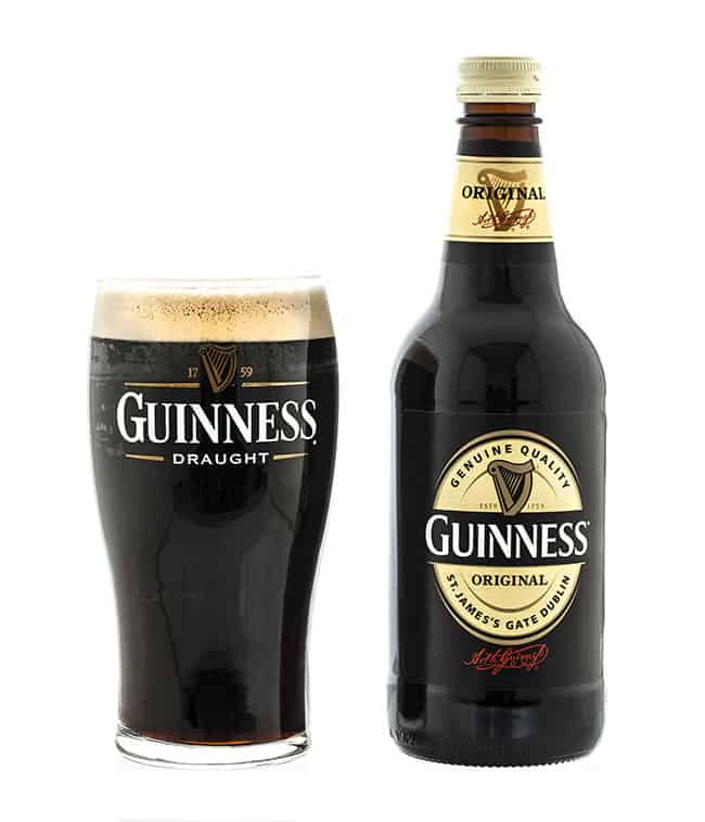 Bottle and Glass of Guinness