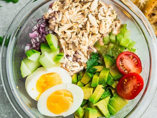 Avocado Chicken Salad Low Carb Keto Paleo Whole30 Lunch Recipe