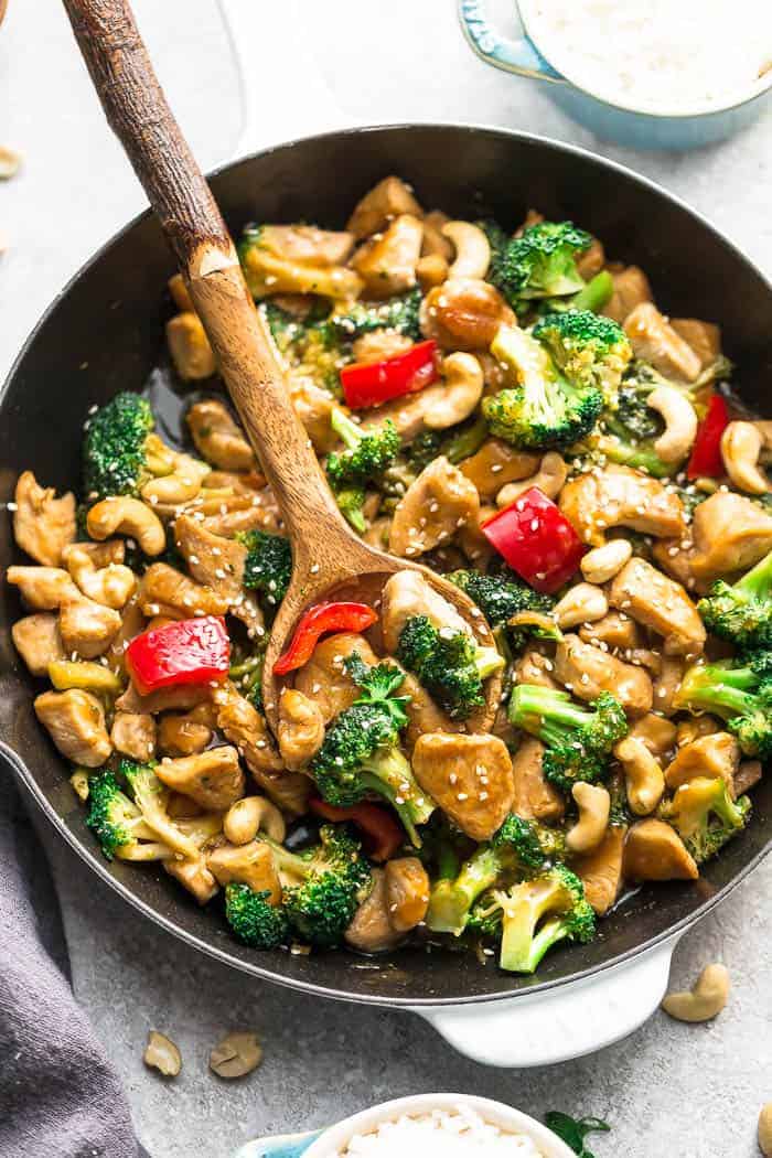 Easy Keto Cashew Chicken Recipe Paleo Low Carb Chinese Takeout