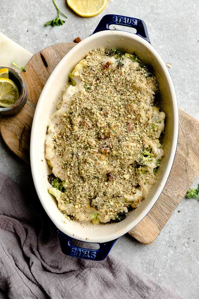 Cauliflower Gratin Easy Low Carb Keto Side Dish Paleo