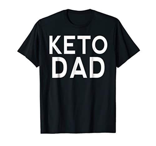 Black Keto Dad t-shirt