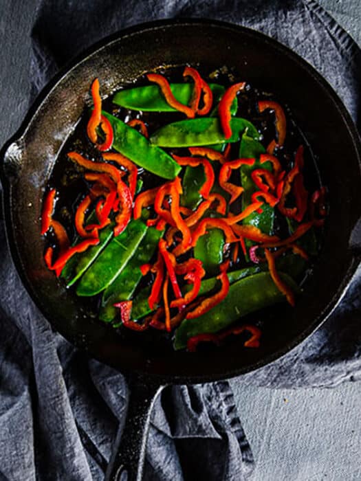 Keto Shrimp StirFry Low Carb Seafood Dinner Recipe With Vegetables