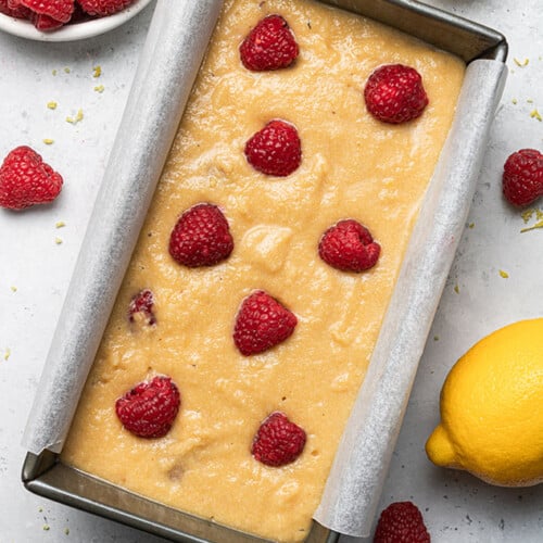 Raspberry Lemon Loaf Life Made Sweeter GlutenFree Paleo Keto