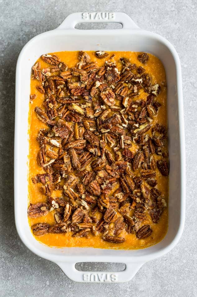 Low Carb Sweet Potato Casserole Paleo / Keto / Sugar Free BEST Thanksgiving Side Dish