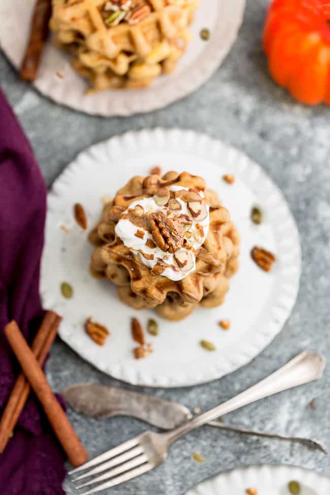 Keto Pumpkin Waffles Low Carb, Paleo Life Made Sweeter