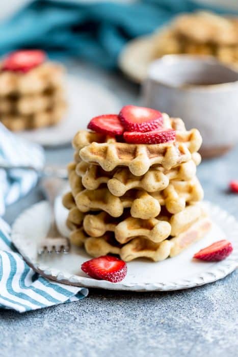 Keto Waffles | The BEST Fluffy Low Carb Breakfast Recipe
