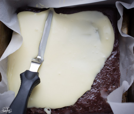 Layered White Chocolate Peppermint Fudge makes the perfect gift for the holidays