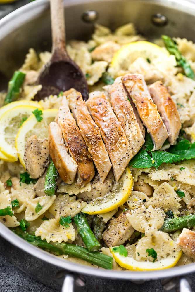 Chicken Asparagus Pasta - Easy One Pan Dinner | Gluten-Free | Dairy-Free