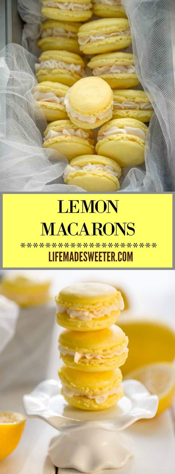 Lemon Macarons make the perfect sweet treat