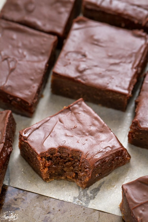 Life Lady Brownies are so fudgy and delicious.