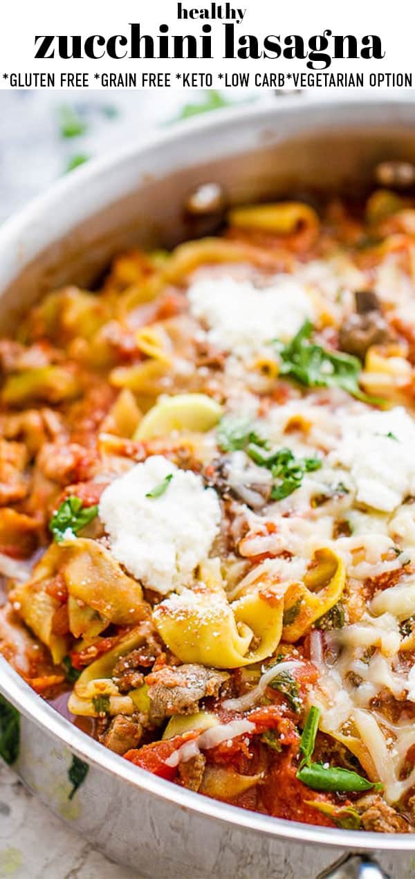 Zucchini Noodle Lasagna Life Made Sweeter