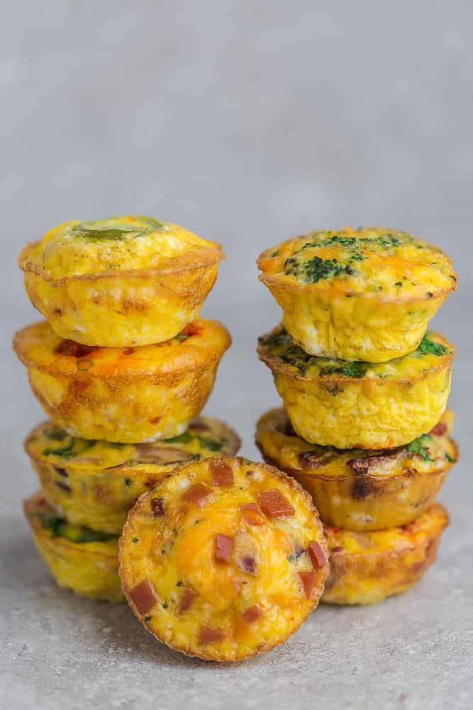 Ham and Cheese Egg Muffins - Life Made Sweeter